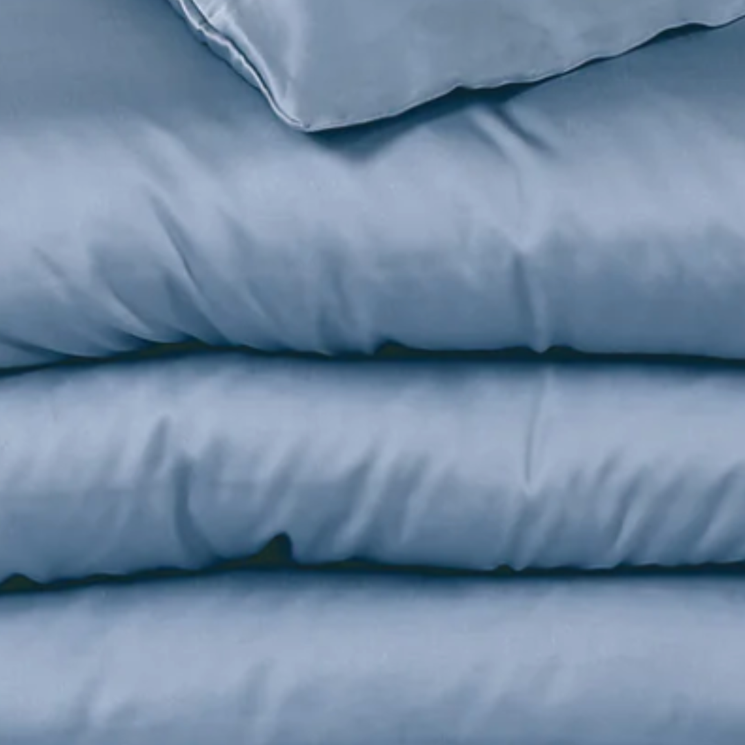 Eucalyptus Silk Pillowcase Pair in Sky Blue (Best Seller)